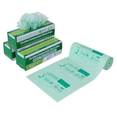 China BIODEGRADABLE Factory Supply Biodegradable Recycle Garbage Plastic Roll Bags Garbage Bags Garbage Bags for sale