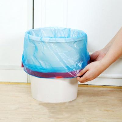 China Eco-Friendly Eco-friendly Household Kitchen Waste Trash Bin Garbage Bag Compostable Biodegradable Drawstring Bag for sale