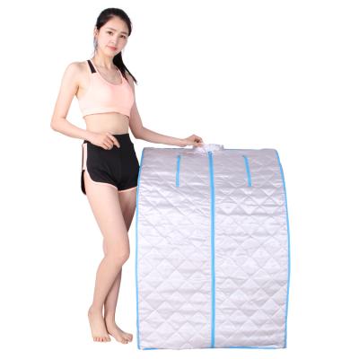 China Portable Portable Sauna Room Steamer Smart Home Steam Tent Computer Control Panel Simple Sauna Health for sale