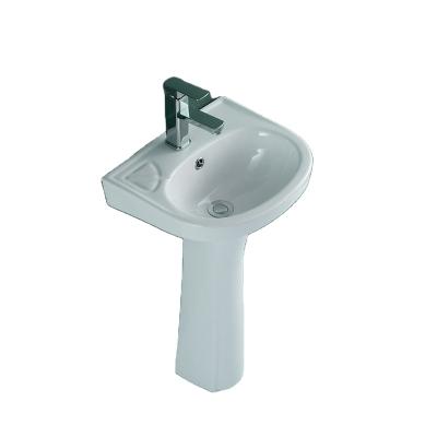 China WDSI Wall Hung Basin Ceramic Medyag Cheap Price Bathroom Pedestal Sink Cheap Hand Clean Modern Easy Wash Basin for sale