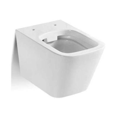 China Double-Flux WDSI Manufactures Modern High End Wall Hung WC Toilet Wall Toilet Bowl Set for sale