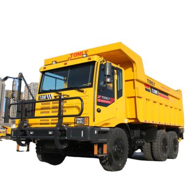 China Mining and Construction Tonly 40 90 Ton 6x4 Tipper Truck Sand Coal Mining Dump Truck for sale