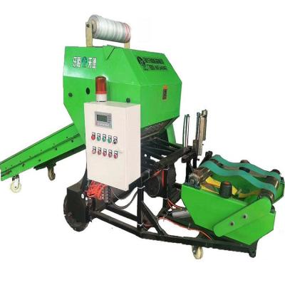 China Hay Farmland Widely Used Mini Round Hay Baler For Sale Corn Silage Baler Packing for sale