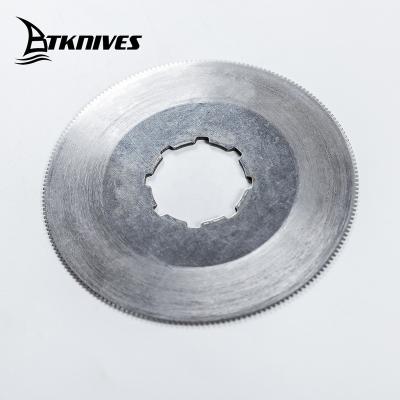 China Garment Shops Custom Premium Round Stainless Steel Food Processing Cutting Machine Blades For Cutting Food for sale