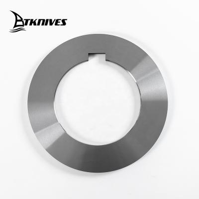 China Metallurgy Industry Custom High Precision Round Blades Durable Industrial Machine Rotary Circular Slitting Knives for sale