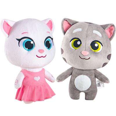 China Tom Custom Sound Plush Electronic Singing Talking Stuffed Toys Soft Tom Cat Talking Tom and Friends for sale