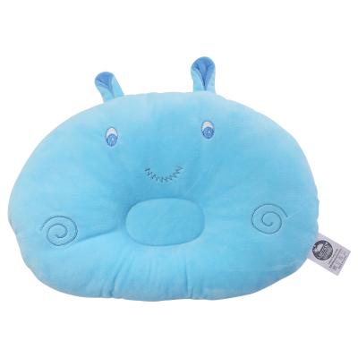 China Custom Anti-Apnea Baby Pillow Baby Cotton Animal Head Neck Pillow for sale