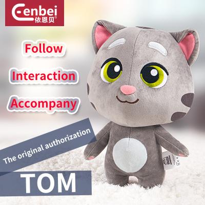 China Custom Adult Talking Fasion Plush Toys Children Plush Toys Soft Cat Cotton Embroidery OEM OEM Logo Color Boy And Girl for sale