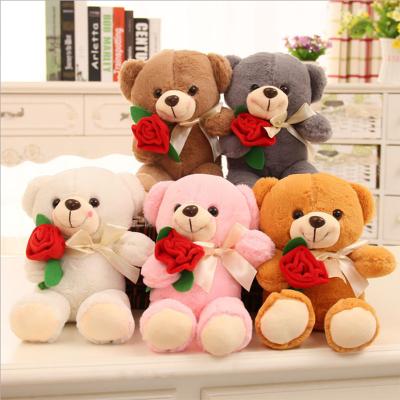 China Wholesale Gift 2019 Valentines Day Gift Soft Toys Plush Rose Teddy Bear for sale