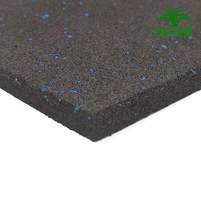 China Modern non-toxic indoor gym rubber floor mat with EPDM for Gym mat for sale