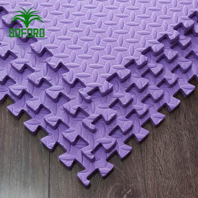 China Safe High Quality Puzzle Martial Arts Mat  Tatami  EVA Taekwondo Judo Tatami for sale