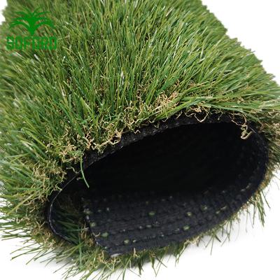 China Garden Fireproofing High Quality Artifical Landscaping Grass Mat for sale