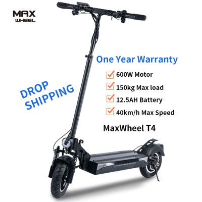 China T4 Off Road Unisex Electric High Speed ​​Powerful Foldable Scooters 600w/1200w E Scooters Customizable Sports Scooters for sale