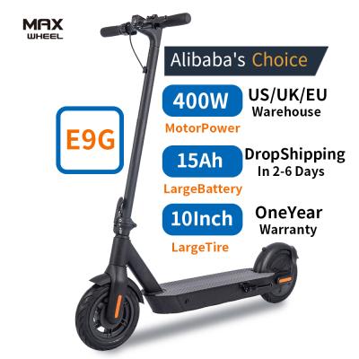 China Newest design E9G unisex e-scooter 10 wheels 10 INCH 500w electric cooler scooter for sale