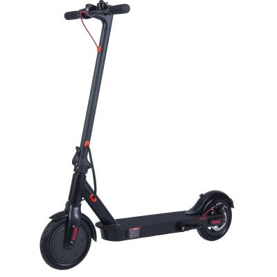 China 2 wheel unisex scooter cheap lithium battery folding black electric scooters with 200-500w power for sale