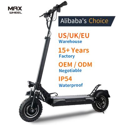 China Max Wheel T4 Unisex Electric Off Road Scooters UK Warehouse Fast 10 Inch Tubeless Tire 600w Motor Long Range Electric Scooters for sale