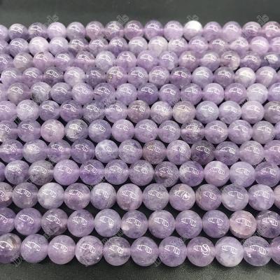 China For DIY Jewelry Making 8mm 10mm Wholesale Cheap High Quality Gemstone Beads Natural Lavender Amethyst Beads for sale