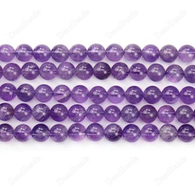 China For DIY Jewelry Making Factory Direct 4mm 6mm 8mm 10mm 12mm High Quality Amethyst Gemstone Beads Natural Pearl for sale