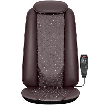 China MZ Air Pressure And Electric Tapping Massage Cushion Car Home Use Shiatsu Massager Kneading Cushion With Heating For Neck Body for sale