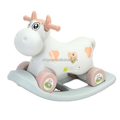 China Indoor PP Plastic Toddler Animal Ride On Toys Ride On Toy Cars Plastic Ride On Rocking Horse Toy for sale