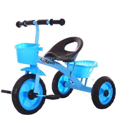 China Single Style PP Plastic And Metal Child Tricycle for sale