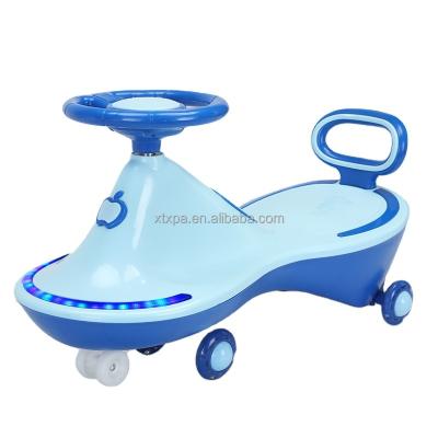 China PP Kids Ride On Swing Wave Torsion Plasma Car With PU Flash Light Wheel for sale