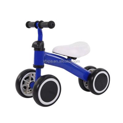 China Raw pp packaging materials wholesale cheap price kids mini four wheel balance bike for 1-3 years for sale