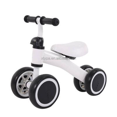 China Raw pp packaging materials 2023 children's play balance car with 1-3 years old baby four-wheeled balancing vehicle for children for sale