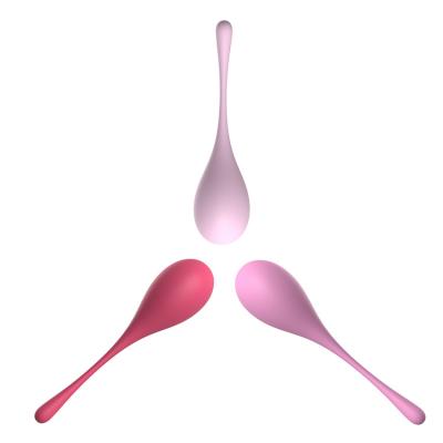 China Exercise Vagina And Make Her Floor Tighter Waterproof Pelvic Machine Tool For Women Ben Wa Balls Muscle Exercise Female Kegel Ball Sex Toys Vagina Anal Massage Balls for sale