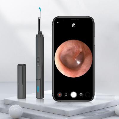 China Removing Popular Ear Wax In Tik Tok Youtube Smart Visual Ear Cleaner Stick With Usb Wireless Microscope for sale