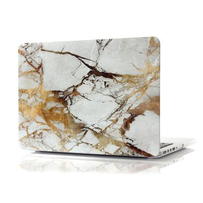 China Full Body Dustproof Protection Printing Marble Mac Laptop Case Cover For Macbook Air 13 /Pro 15