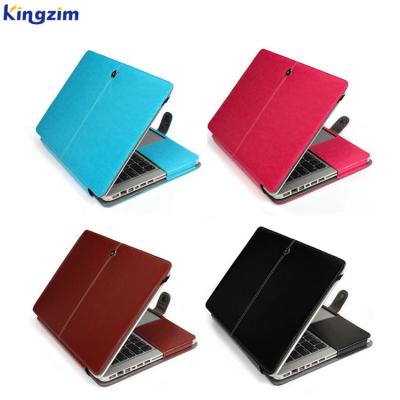 China High Quality Laptop Case Bag PU Leather Case Book Cover Skin For MacBook Air 13