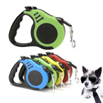 China New Design Amazon Idea Pet Selling Retractable Dog Leash Eco-friendly Automatic Retractable Comfortable Leash Handle Hot Sustainable for sale