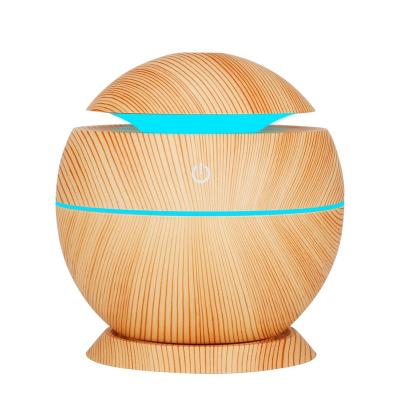 China Indoor Wooden Diffuser Mini Bestsellers Alibaba Round Humidifier Aromatherapy Diffuser for sale