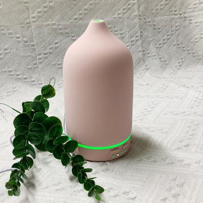 China Stylish 160ml Household Humidifier Ultrasonic Ceramic Essential Oil Aroma Diffuser For Home for sale