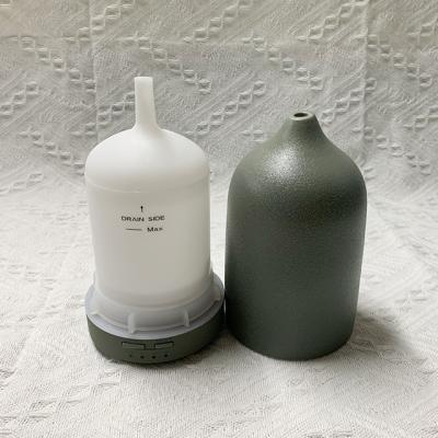 China 160ml Household Ceramic Aroma Essential Oil Diffuser Household Ceramic Humidifier Aroma Diffuser for sale