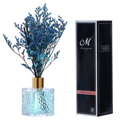 China Luxury Sticks Stocked Reed Diffuser Set Glass Bottle Aroma Rattan from POSINDA for sale