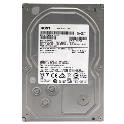 China Original Duro 7200RPM 64MB Hard Drive Disco SATA 4TB Hdd HUS726040ALA614 3.5 Inch For Server for sale