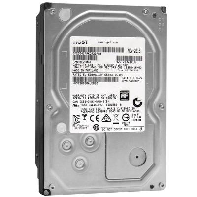 China 100% Original 1TB 2TB 3TB 6TB 128M SATA Hdd 3.5 Inch Enterprise Hdd Drive HUS726060ALE610 For Server for sale