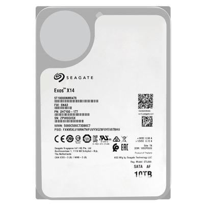 China Hdd ST10000NM0478 10TB 7200RPM SATA 3.5 Inches 256MB Cache Enterprise Disk HDD Hard Drive Disk Drive Hard Disk with Seagate for sale