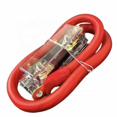 China 200amp LOW VOLTAGE Fuse With 2 Feet 0GA Cable For Car Amplifier Car Audio Wire Wiring Amplifier Subwoofer Speaker for sale