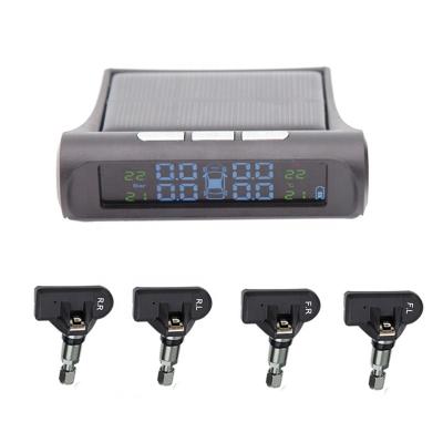 China GMC TPMS 433.92 MHz Solar Power LCD Display Auto Car Radio Tire Pressure Monitor Internal Sensors Long Term Life Time ITP037 for sale