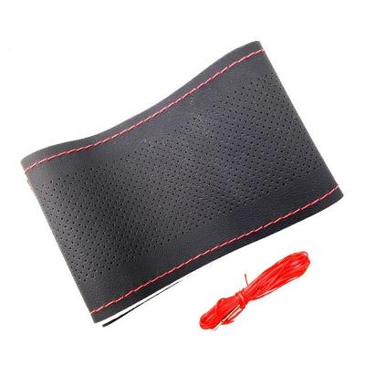 China 38cm Sports PVC Car Accessories Universal Wheel Cover Automobile Hand Grip Steering Seam Cover for sale