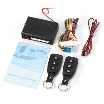 China Car Door Trunk Open Lock Remote Central Keyless System Central Car Door Lock With Alarm Systems Kit Trunk Open Key Wireless Central Car Remote for sale