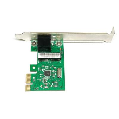 China Factory Supply 10M/100M/1000Mbps Gigabit Ethernet PCI Express Network Card RJ45 LAN Adapter PCIe Direct Converter Laptop Factory Desktop PC for sale