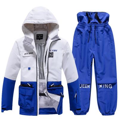 China 2023 Raincoats New Arrive High Quality Winter Ski Suit Ski Jacket Men Sports Warm Jacket Raincoat Bib Pants Snow Wear Custom Logo for sale