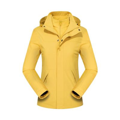 China Waterproof 2023 3 Winter Outdoor Tactical Jacket Spring Yellow Tactical Jackets Worlds Best In 1 Rise Jacket With Waterproof Fleece Coat for sale