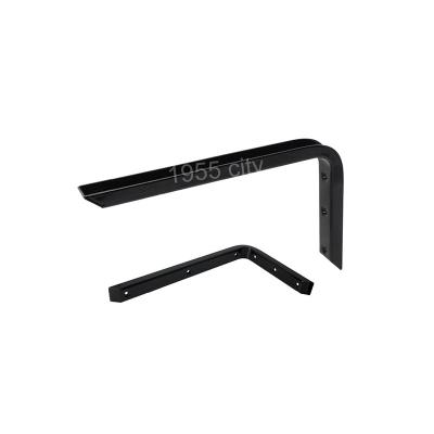 China Heavy Duty Black Shelf L Frames Shelf Single Side Support Brace Bracket Corner Air Conditioner Frames 5