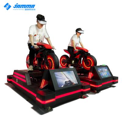 China FRP+steel Best Selling 9D VR Motor Virtual Reality Motorbike Arcade Game Machine Racing Simulators for sale