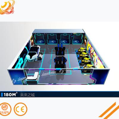 China Single & professional design 9d virtual reality industrial design one-stop service simulator game center vr theme park for sale